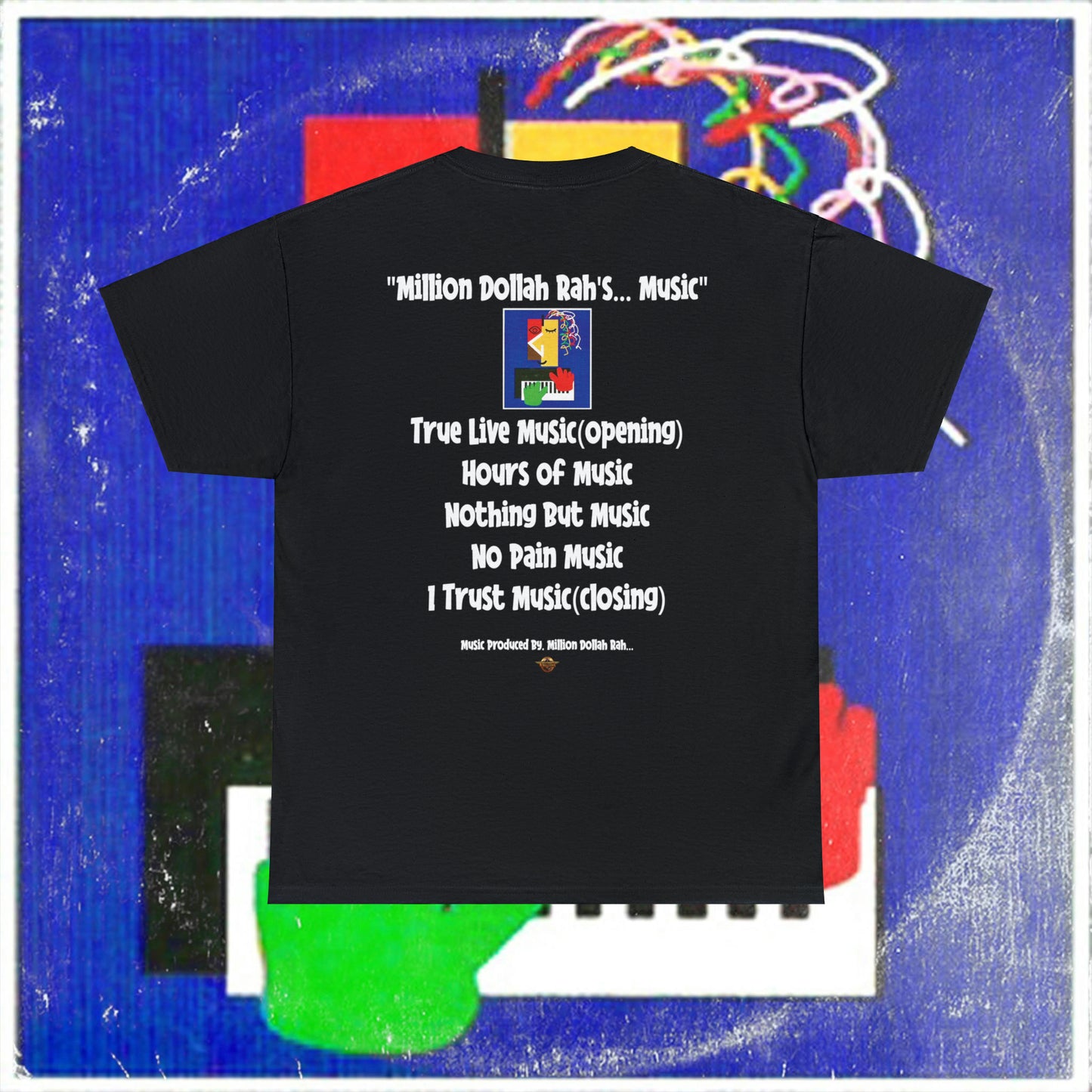 Million Dollah Rah's "Music" Album Tee